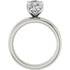 Solitaire Bridal Set (14K White Gold)